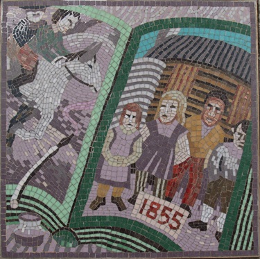 Mosaic Tile titled Education