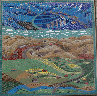 Mosaic Tile titled Michelago Bredbo