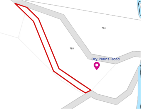 Dry Plains Road Reserve known as Lot 6 & Lot 7 DP 1018626.png