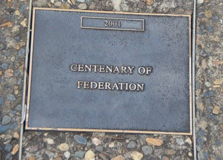 Centenary of Federation Plaque