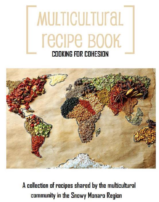 Cover of Multicultural Recipe Book downloadable PDF