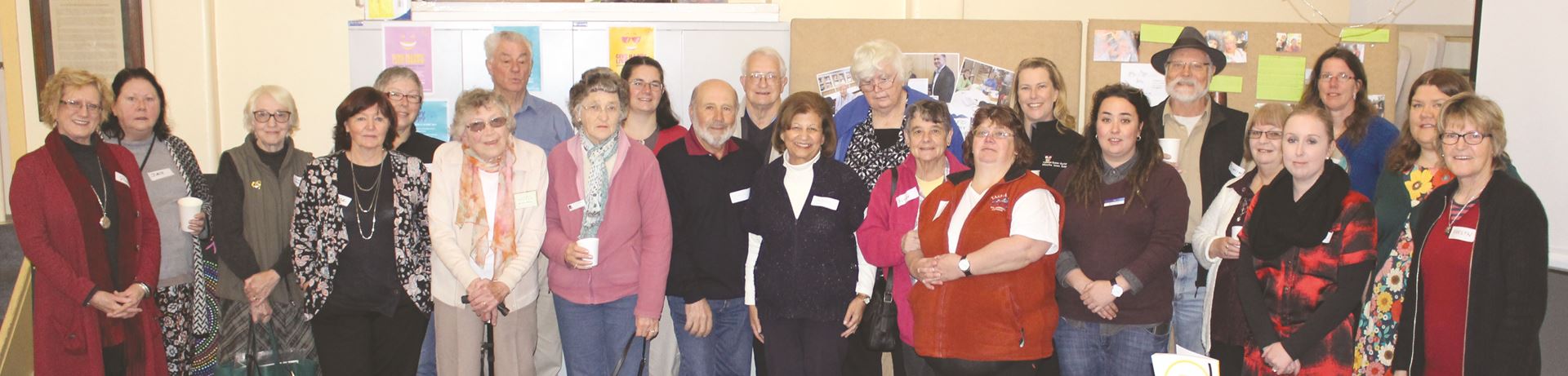 Group photograph from Volunteer Week Morning Tea