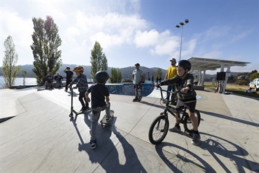 Photos from Sunday 25 March 2024 at Jindabyne Skate Park reopening