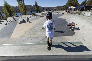 Photos from Sunday 25 March 2024 at Jindabyne Skate Park reopening