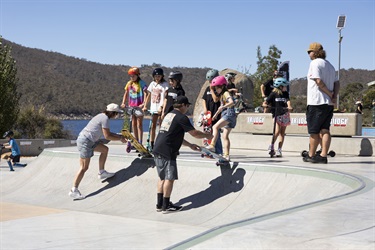 Photos from Sunday 25 March 2024 at Jindabyne Skate Park reopening