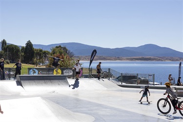 Photos from Sunday 25 March 2024 at Jindabyne Skate Park reopening