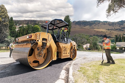 Road workers