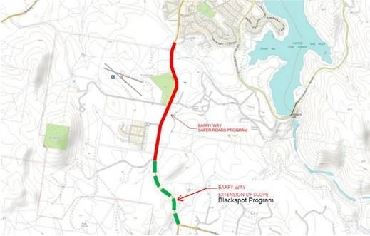 Significant roadworks in Jindabyne from November 2022.jpg