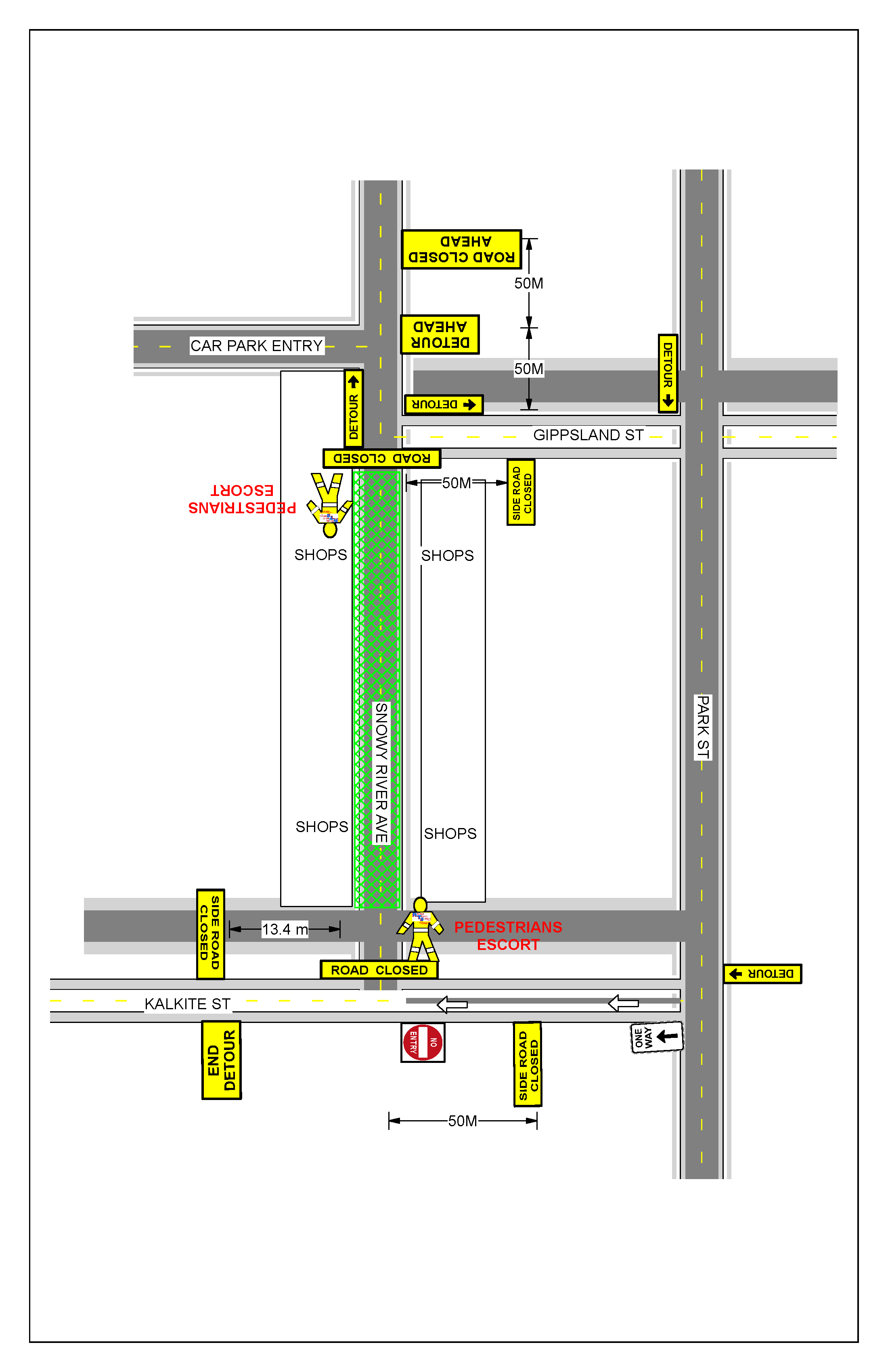 Traffic Control Plan - Snowy River Avenue.png